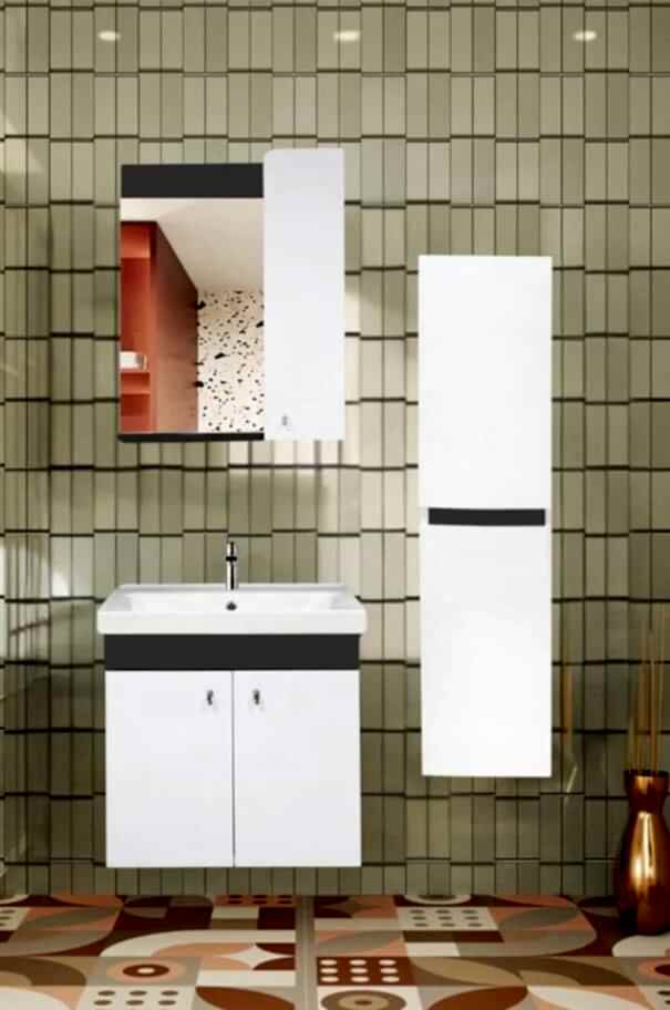 Karen Banyo New Bahar 60 CM Banyo Dolap - Mekan Kapı 